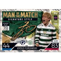 449 - Kyogo Furuhashi - Man of the Match Signature Style - 2022/2023