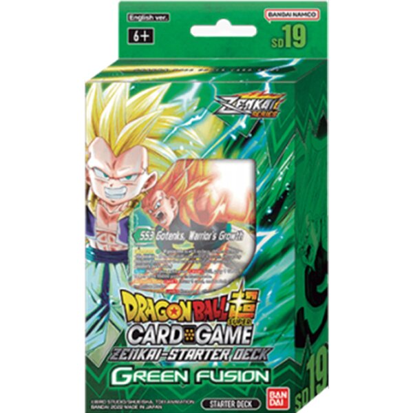 Dragon Ball - Green Fusion - 1 Zenkai-Starter Deck - Englisch