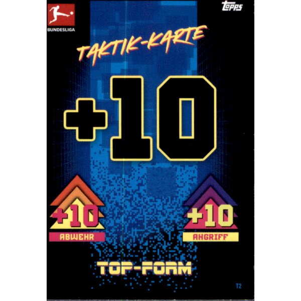 T2 - Top-Form - Taktik Karte - 2022/2023