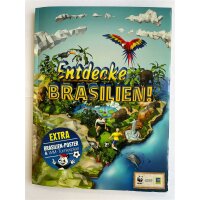 WWF Entdecke Brasilien GEBRAUCHT - Sammelsticker - Album