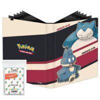 collect-it.de MY HOME OF CARDS + TOYS exklusive Aufbewahrungshüllen im Bundle mit  Pokemon Relaxo Ultra PRO Binder