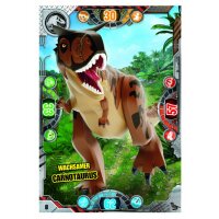 8 - Wachsamer Carnotaurus - Dinosaurier Karte - Serie 2