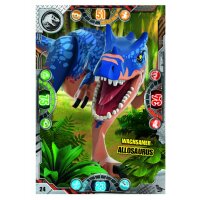 24 - Wachsamer Allosaurus - Dinosaurier Karte - Serie 2