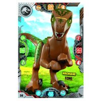 34 - Wachsame Echo - Dinosaurier Karte - Serie 2