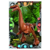 44 - Wütender Gallimimus - Dinosaurier Karte - Serie 2