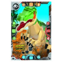 49 - Wachsamer Baryonyx - Dinosaurier Karte - Serie 2