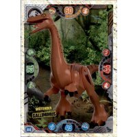 T44 - Wütender Gallimimus - TWIN - Dinosaurier Karte...