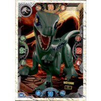 T58 - Wütende Blue - TWIN - Dinosaurier Karte - Serie 2