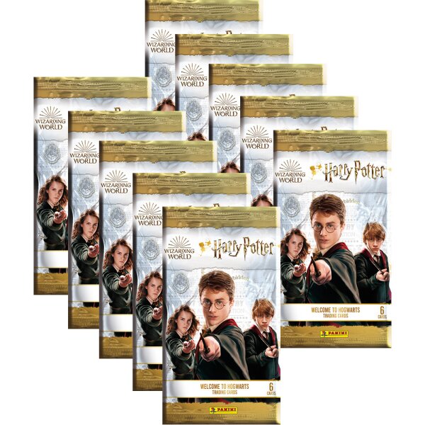 Harry Potter Welcome to Hogwarts - Trading Cards - 10 Booster