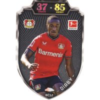 BC12 - Moussa Diaby - Chrome Shield  - 2022/2023