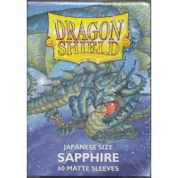 Dragon Shield Matte Sleeves - Sapphire (60 Sleeves)