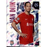Sticker 7 Virgil van Dijk - Liverpool FC