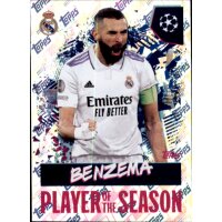 Sticker 15 Karim Benzema - Player of the Season