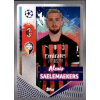 Sticker 37 Alexis Saelemaekers - AC Milan