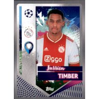 Sticker 48 Jurrien Timber - AFC Ajax
