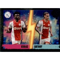 Sticker 62 Mohammed Kudus / Antony (Double Impact) - AFC...