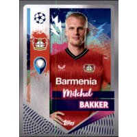 Sticker 85 Mitchel Bakker - Bayer 04 Leverkusen