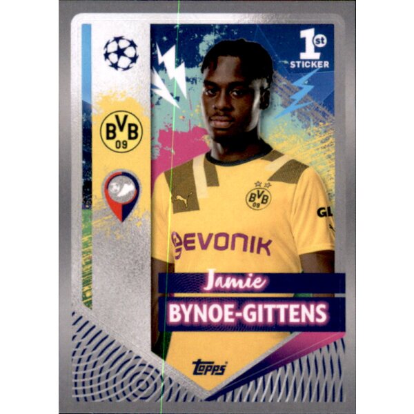 Sticker 113 Jamie Bynoe-Gittens (1st Sticker) - Borussia Dortmund