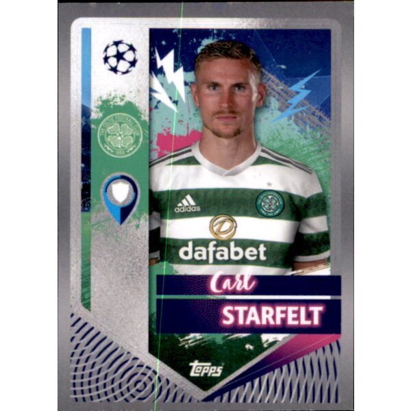 Sticker 118 Carl Starfelt - Celtic FC