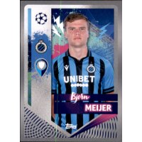 Sticker 157 Bjorn Meijer - Club Brugge