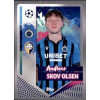 Sticker 162 Andreas Skov Olsen - Club Brugge