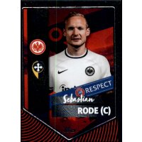 Sticker 178 Sebastian Rode (Captain) - Eintracht Frankfurt