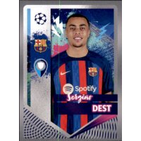 Sticker 190 Sergino Dest - FC Barcelona