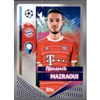 Sticker 210 Noussair Mazraoui - FC Bayern München