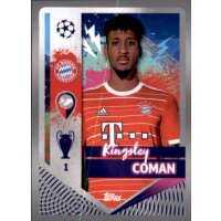Sticker 222 Kingsley Coman - FC Bayern München