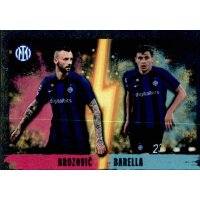 Sticker 242 Marcelo Brozovic / Nicolo Barella (Double...