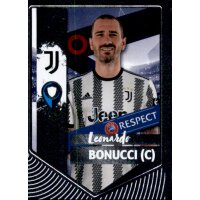 Sticker 280 Leonardo Bonucci (Captain) - Juventus