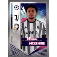 Sticker 287 Weston McKennie - Juventus