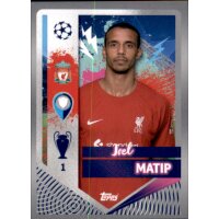 Sticker 300 Joel Matip - Liverpool FC