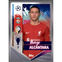 Sticker 306 Thiago Alcantara - Liverpool FC