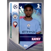 Sticker 329 Kayky (1st Sticker) - Manchester City FC