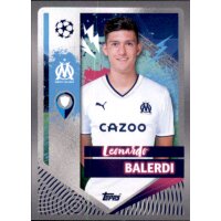 Sticker 335 Leonardo Balerdi - Olympique de Marseille