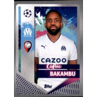 Sticker 345 Cedric Bakambu - Olympique de Marseille