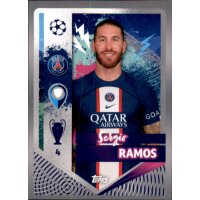 Sticker 357 Sergio Ramos - Paris Saint-Germain
