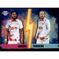 Sticker 386 Christopher Nkunku / Emil Forsberg (Double...