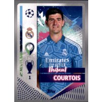 Sticker 387 Thibaut Courtois - Real Madrid C.F.