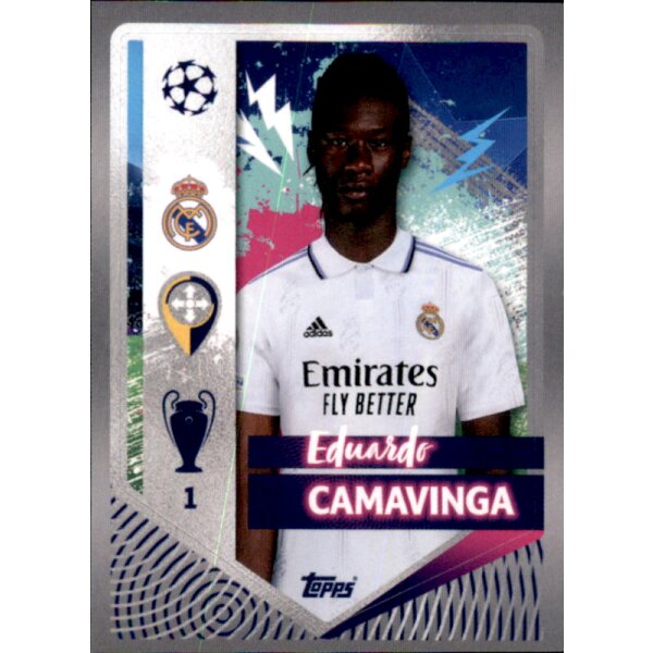Sticker 397 Eduardo Camavinga - Real Madrid C.F.