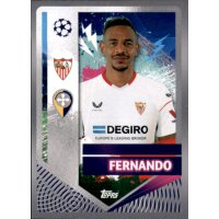 Sticker 410 Fernando - Sevilla FC
