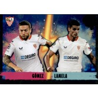 Sticker 422 Papu Gomez / Erik Lamela (Double Impact) -...