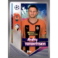 Sticker 429 Andriy Totovytskyi - Shakhtar Donetsk