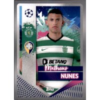 Sticker 451 Matheus Nunes - Sporting CP