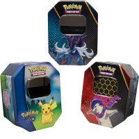 5 LEERE Pokemon Tin Boxen/Deckboxen