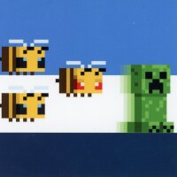 Karte LE08 - Minecraft Danger - Wonderful World