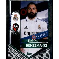 Sticker 401 Karim Benzema (Captain) - Parallel GRÜN - Real Madrid C.F.
