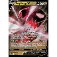 135/195 - Regidrago V - Holofoil Rare - SWSH12 Silberne...