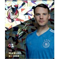 GLITZER Karte 1 - Manuel Neuer - WM 2022 REWE
